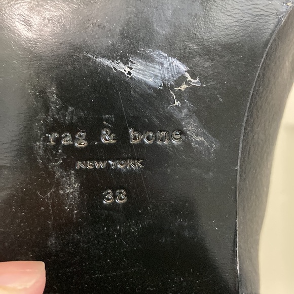 Women's Rag & Bone Wesley Boot in black, size eu 38 us 8 - Picture 7 of 10